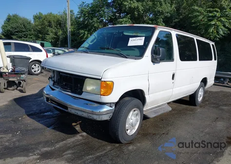 2006 Ford Econoline E350 Super Duty Wagon from USA, damaged, VIN 1FBSS31LX6HB41461